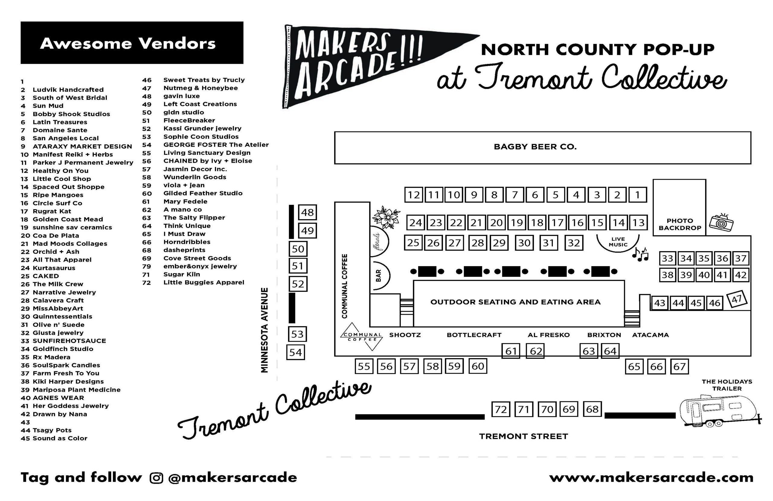 tremont event map